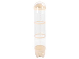 Barril Transparente com Luz 130cm Amarelo S/MARCA