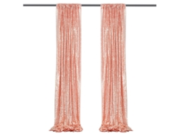 Cortina de Lantejoulas para Decoração de Festa Casamento Halloween Fundo de Fotografia Tela | S/MARCA