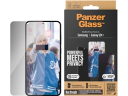 Película de Vidro Privacidade PANZERGLASS Samsung Galaxy S24+ Ultra-Wide Fit (Outlet Caixa Aberta)