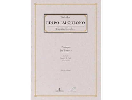 Livro Édipo Em Colono Sófocles Tragédias Completas De Sófocles de Sófocles (Português)