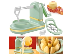 Descascador de Maçãs, Fatiador de Maçãs em Aço Inoxidável, Cortador de Maçãs Giratório Ajustável, Teyin SUNNY SPACES