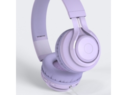 Fones para Crianças EOOCOO, bluetooth/3.5mm, volume seguro