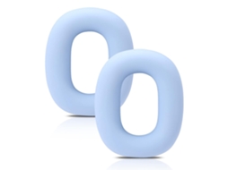 Set De 2 Capas Zruxe Para Airpods Max Em Silicone Azul Claro (proteção Para Desporto E Fitness)