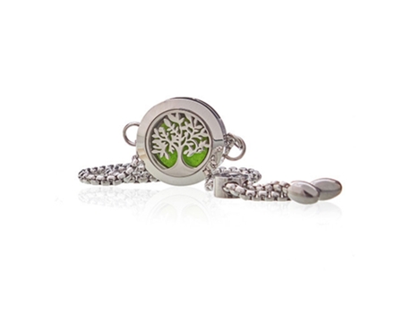 Pulseira de Corrente de Aromaterapia Árvore de Vida 20Mm Unidade