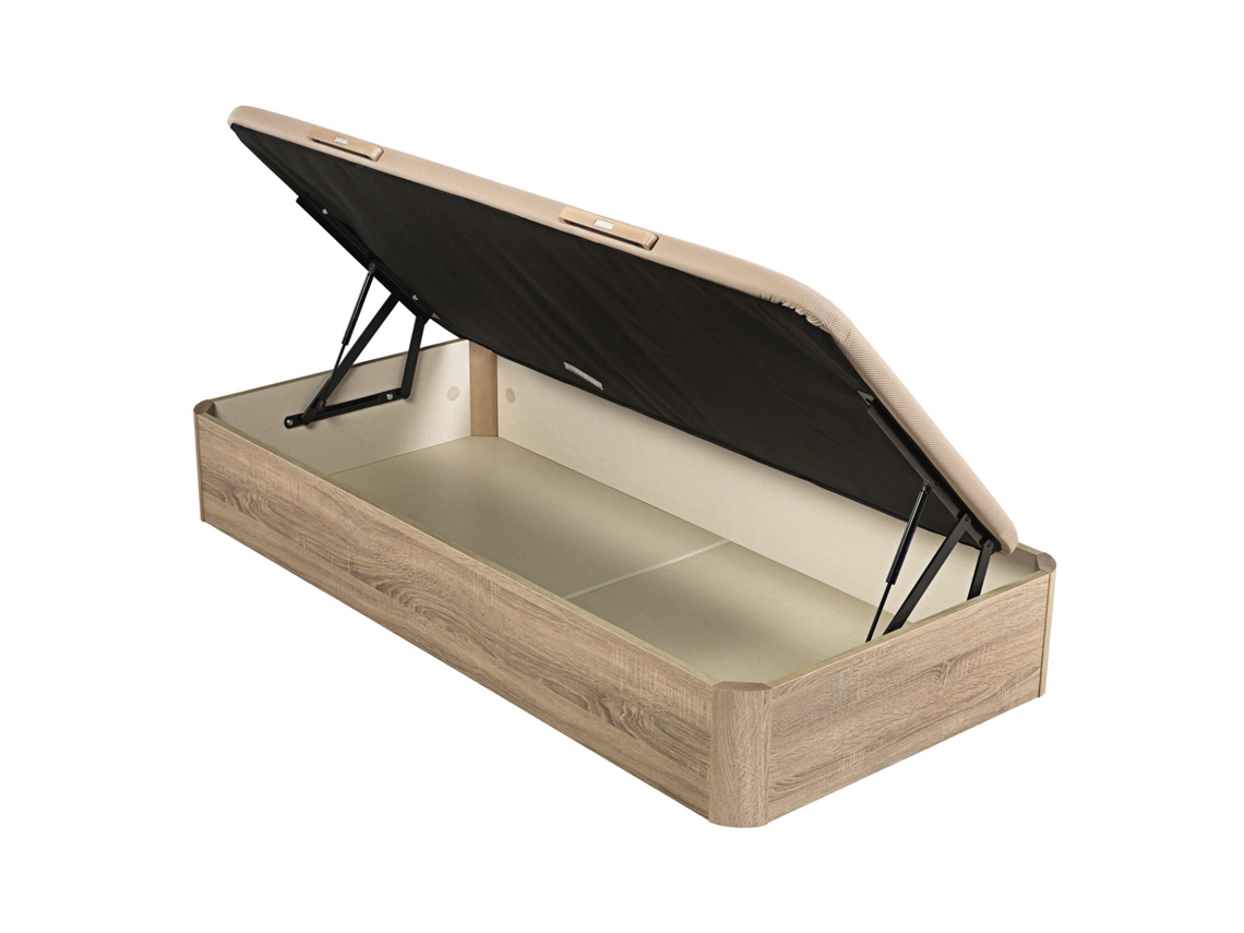 Sommier com Arrumação PIKOLIN Naturbox 2.0 - 105x190cm (32 Cm de Altura - Natural)