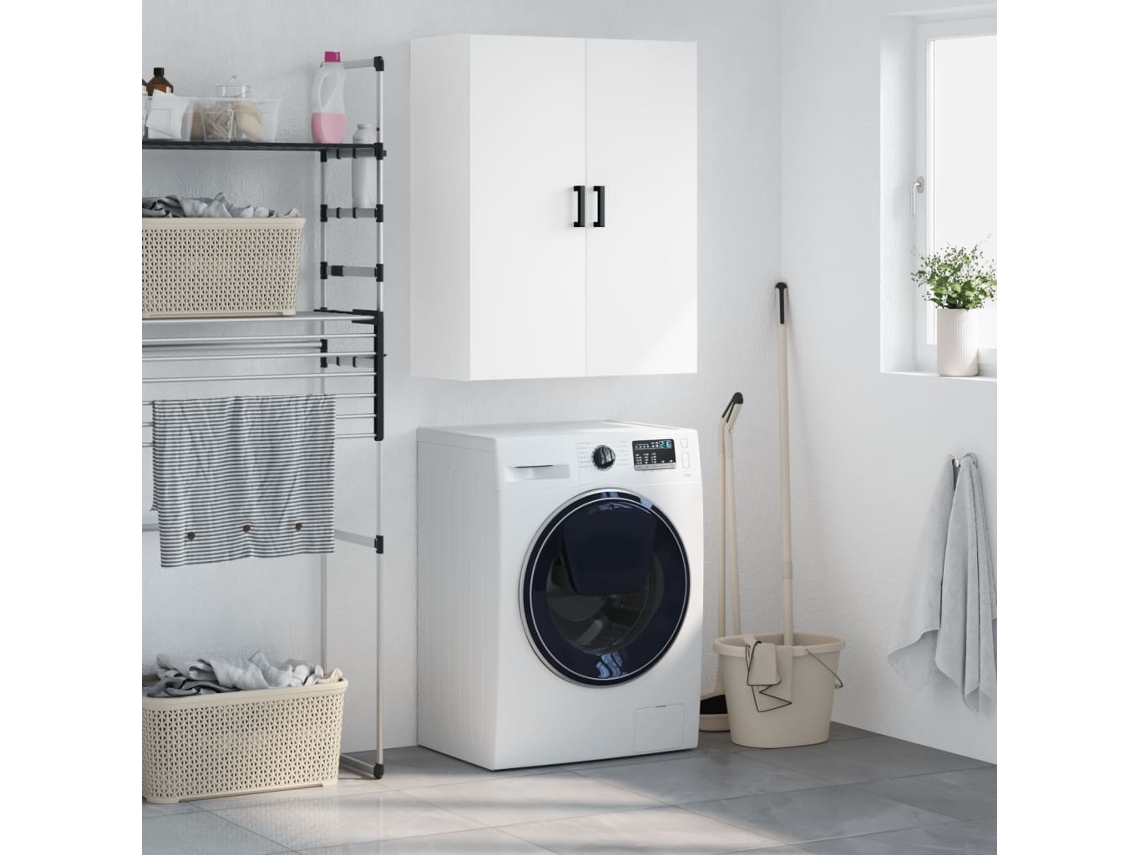 Vidaxl Armário De Parede 69,5x34x90 Cm Branco