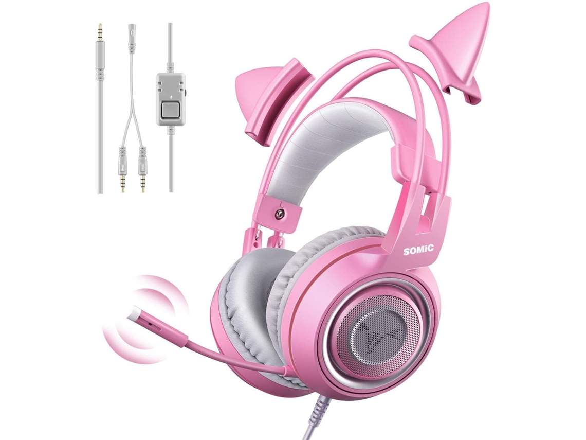 Auscultadores Bluetooth ENZON 13779 Rosa