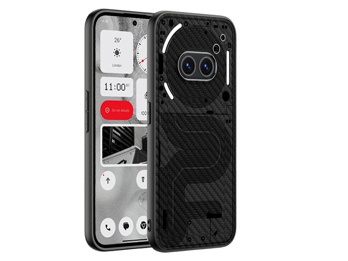 Capa De Celular Gkk Em Couro Sintético Com Toque Aveludado Para Nothing Phone 2a