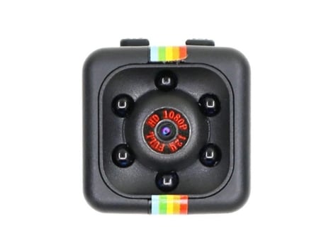 Mini Câmera Fhd 1080P Preto