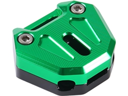 Capa De Alumínio Para Chave Da Z400, Protetor De Chave Motocicleta Verde, Usinado Em Cnc, Leve, Resistente A Poeira E