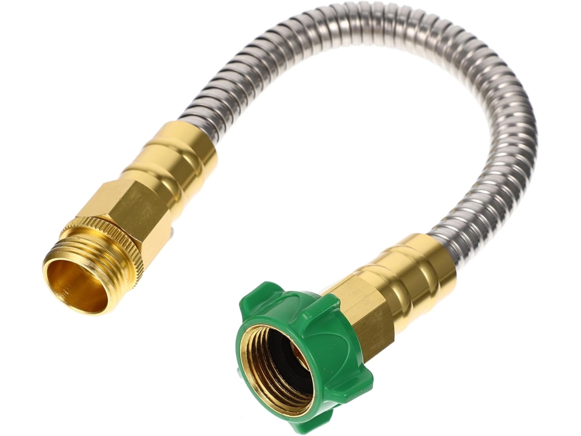 Extensor De Mangueira Jardim Em Aço Inoxidável Com Design Flexível