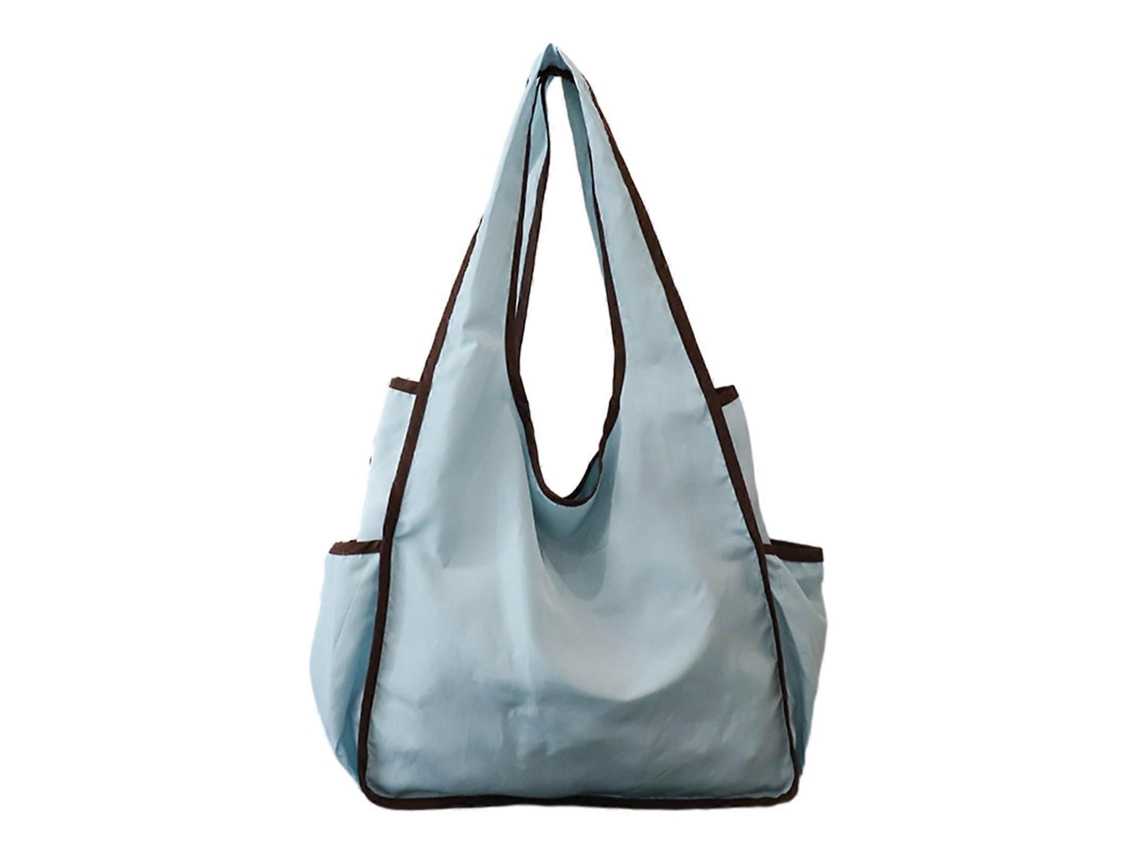 Sacola de Compras Dobrável e Reutilizável, em Nylon Impermeável, com Grande Capacidade para Compras, Presentes e Muito Mais. GOKOCO