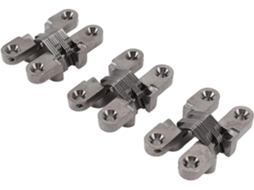 Mini Dobradiças De Fechadura Invisíveis Para Portas, Dobradiça