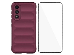 Capa De Tpu Antiderrapante Para Oneplus Nord 5 5g Com Película De Vidro Temperado