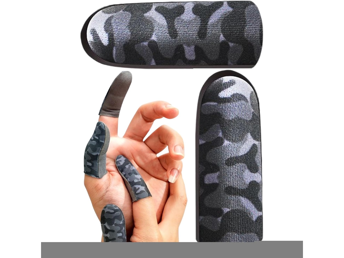 Luvas Com Proteção Para Os Dedos Resistentes Ao Suor Acessório Resistente A Rasgos Dispositivos Tela Sensível Toque