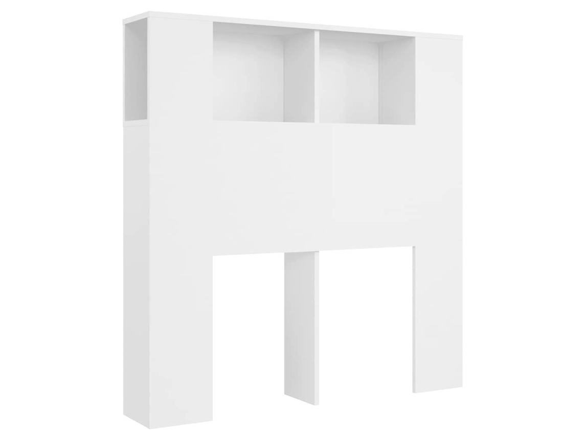 Cabeceira de cama branca 100x18,5x102,5 cm MAISON EXCLUSIVE