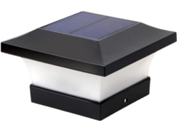 Luminária Solar Externa Para Jardim, Luminária De Parede Para Pátio, Poste De Luz Solar Externa Com Luz Quente, Lâmpadas Solares