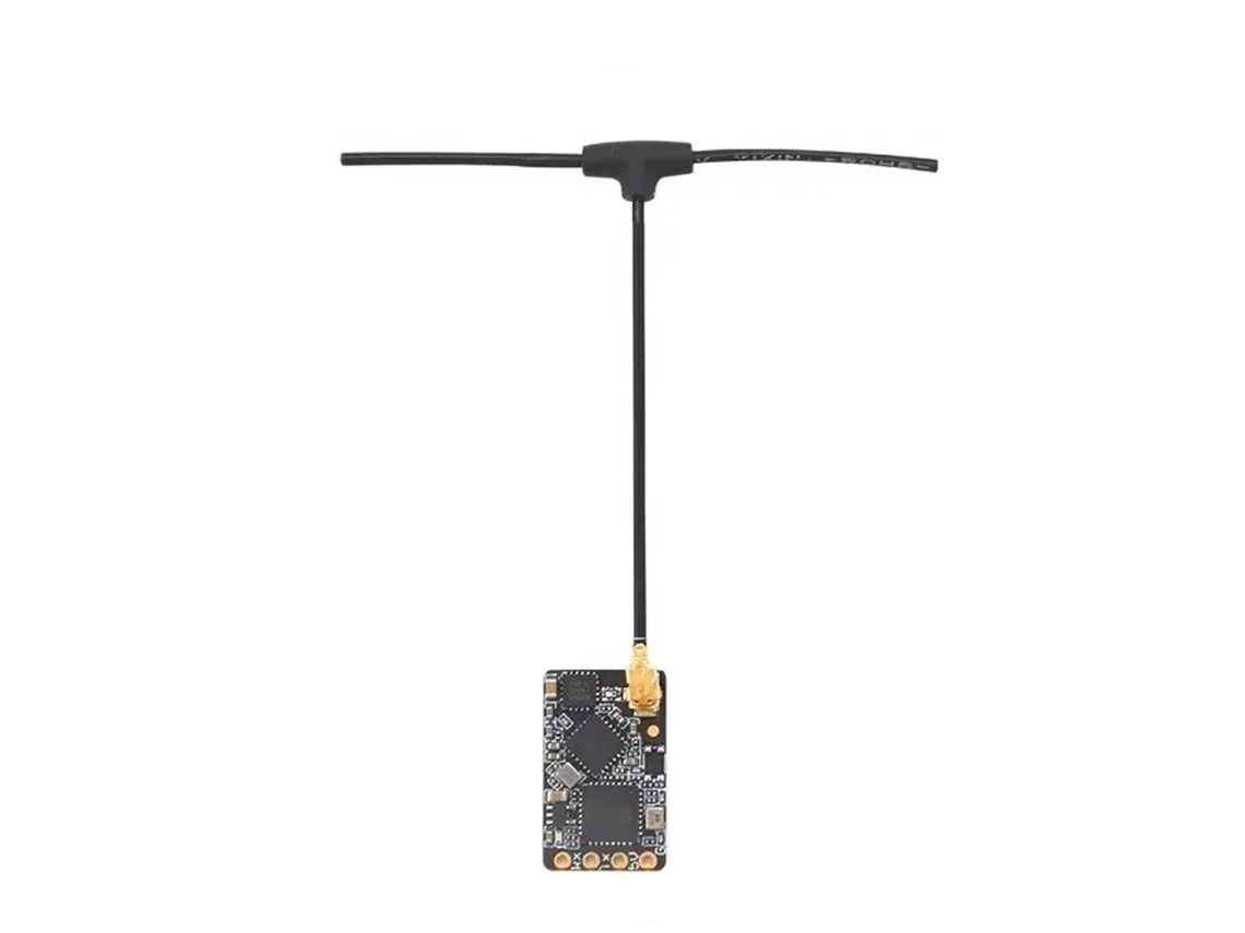1 Unidade Elrs Receptor Nano Rc de 2,4 Ghz com Antena T para Drone de Corrida Fpv Rc MDUG