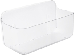 Organizador De Parede Para Banheiro, Prateleira Transparente Para Guardar Diversos Itens E Otimizar O Espaço No Banheiro