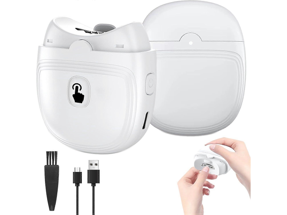 Lurelia Cortador De Unhas Elétrico, Para Idosos, 2 Em 1, Portátil, Com Estojo, Para Mãos E Pés