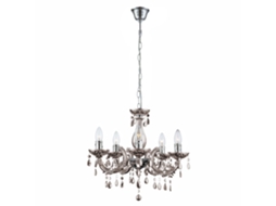 Luminária De Teto Pendente Toolight Ebt003 5cp Grey