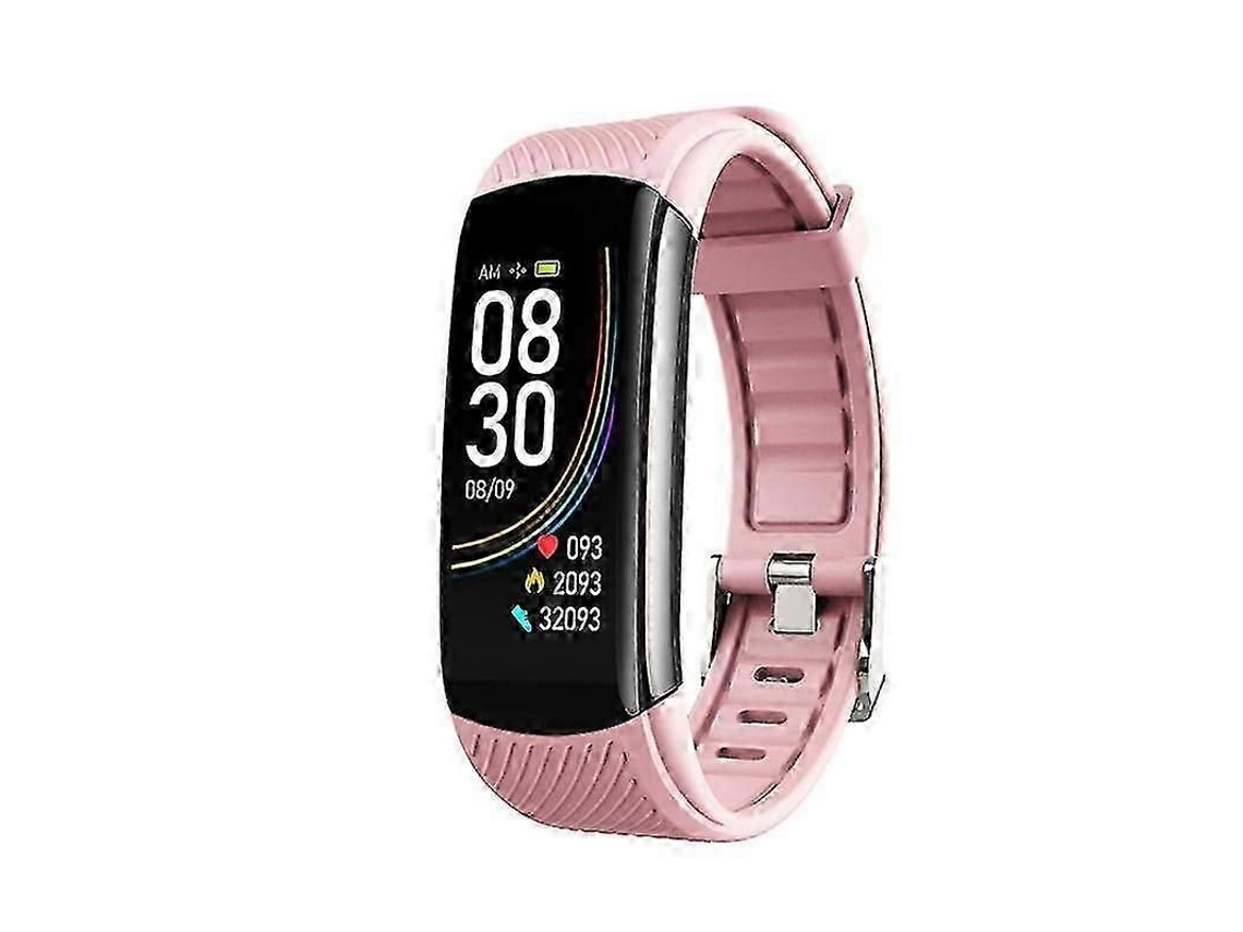 C6t Smart Band Monitor de Temperatura Corporal Frequência Cardíaca Rastreador Fitness, Relógio Inteligente C GOKOCO
