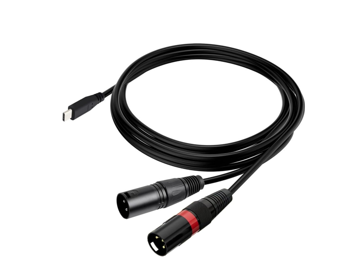 Cabo Conversor Usb-c Para Conector Macho De 3 Pinos Laptop,