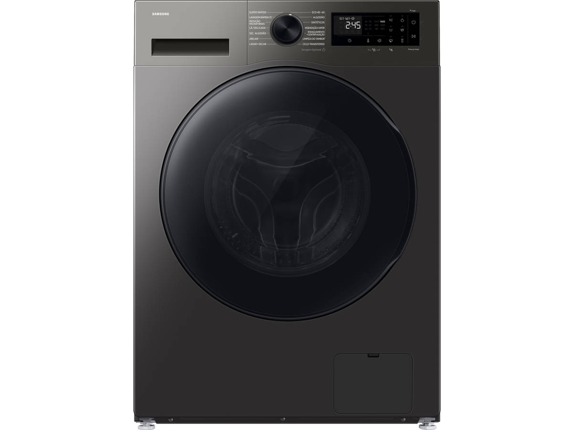 Máquina de Lavar e Secar Roupa SAMSUNG WD90HG5U34BXEP (9/6 kg - 1400 rpm - Inox)