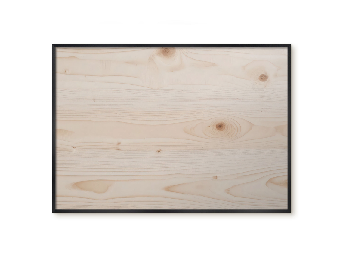 Magnetic Board Wooden Texture For The Living Room Espelharte (100x70 Cm)