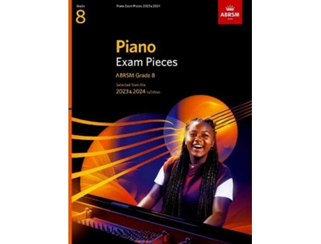 Livro Piano Exam Pieces 2023 2024, ABRSM Grade 8 de Abrsm (Inglês)