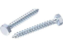 Parafusos Sextavados M6 X 50mm em Aço Carbono Zincado com Rosca Parcial Autoatarraxante para CHABERLU