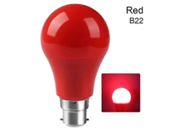 Omni lâmpada Led A60 Bombilla de Cor Ra80 5w Base E27/b22 85 265v para Museus Lojas Decoração B22 b22 Rojo