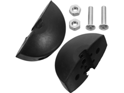 Conjunto de 6 Calibradores Topbathy em Aço Inoxidável, 8 a 150 mm