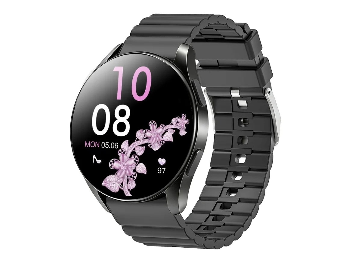 Smartwatch Com Gps Integrado Bússola Chamadas Bluetooth Bateria 400mah (preto)