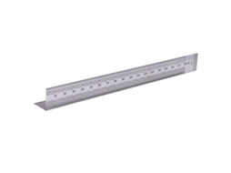 Laxiscreed Régua De Canto Inox De 180mm Para Marcação E Medição De Ângulos Na Carpintaria