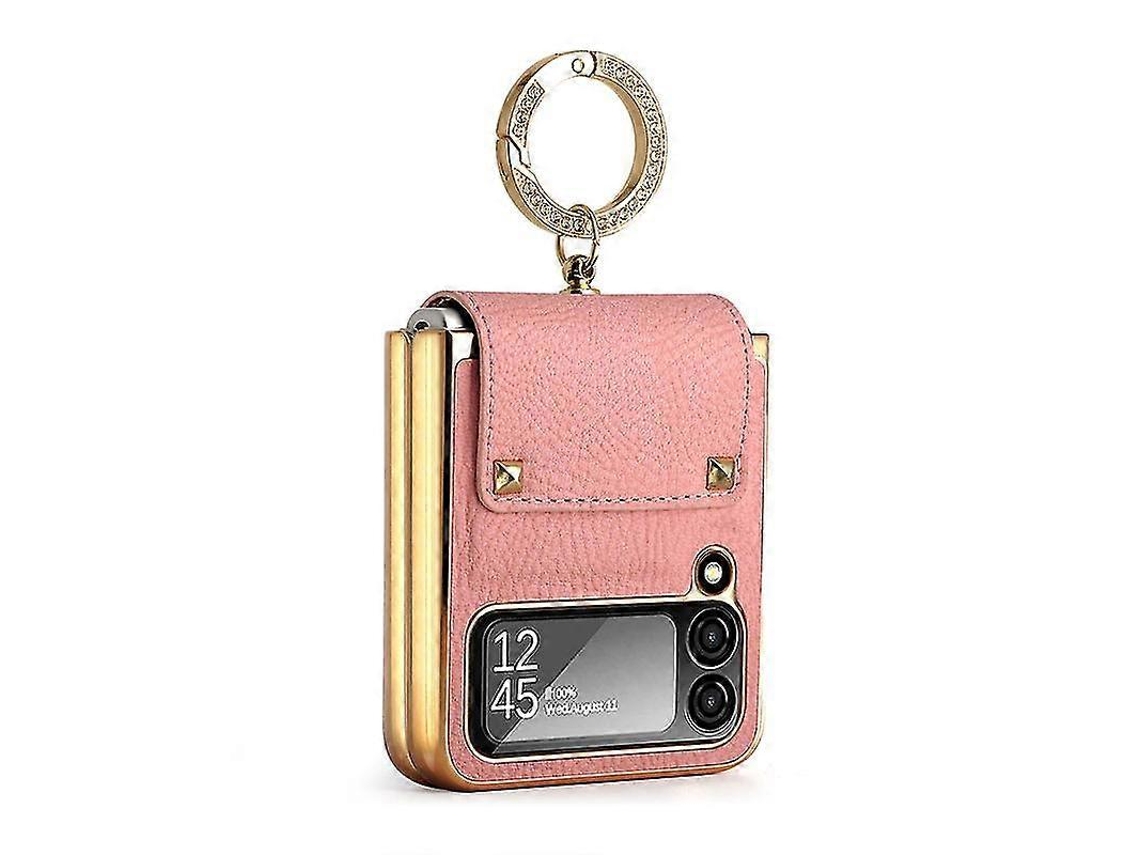 Capa Dobrável Com Anel, Compatível Com Zflip4 Para Celular Samsung.