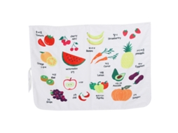 Primerox cortina para Carro Infantil com Padrão de Frutas Bloqueio Uv Proteção Solar