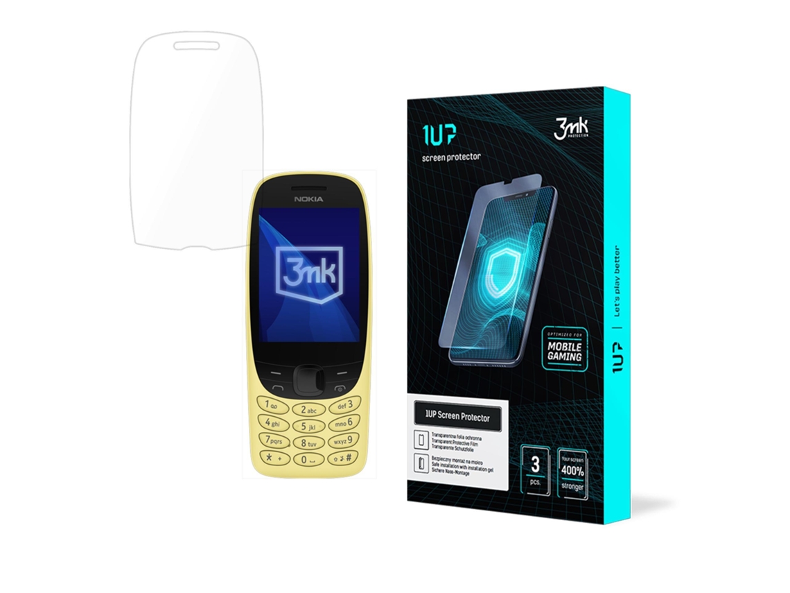 Película Protetora 3mk Para Nokia 6310 2024, Alta Proteção De Conteúdo Na Tela