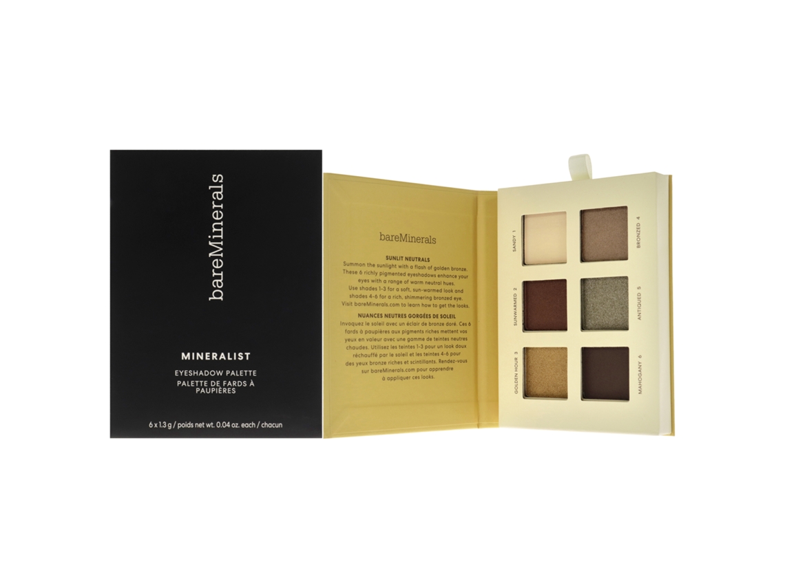 Paleta de Sombras BAREMINERALS Mineralist Eyeshadow Palette - Sunlit (0.24 oz)