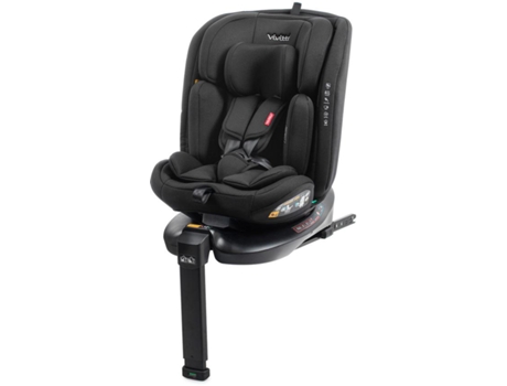 Cadeira Auto Vivitta Jade I Fix Rotativa 360° 40 150 Cm Black