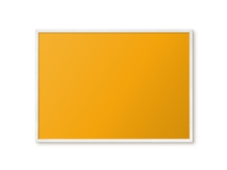 Magnetic Glass Board Beige-yellow For The Hall Espelharte (70x50 Cm)