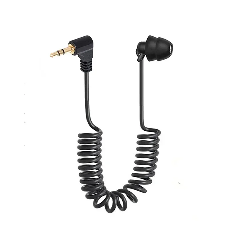 Fones De Ouvido Sem Fio, Com Design Intra-auricular Com Fio De 3,5 Mm, Resposta De Graves, Material De Silicone À Prova D'água.