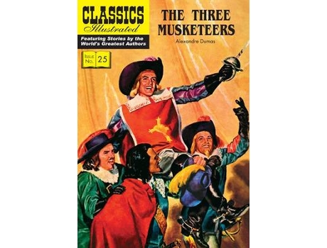 Livro the three musketeers de alexandre dumas (inglês)