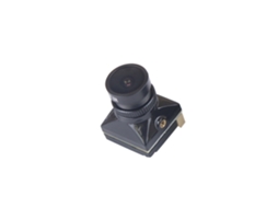 Câmera Mini Fpv Ms 619 Preta Brilhante 1/3" Cmos 1800tvl Cvbs Fov 135° Lente 2.1mm Wdr 3dnr 5 40v 19x19mm para Drone Corrida Fpv MDUG