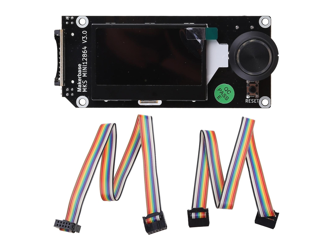Acessórios Para Impressora 3d Mini12864 V3.0 Para Display Lcd Inteligente Com Suporte Marlin Diy
