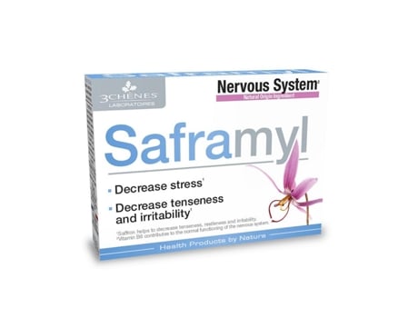 Suplemento Alimentar Les 3Chênes Saframyl 15 Comprimidos