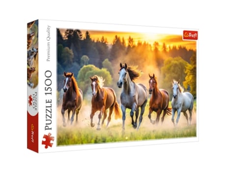 Puzzle 1500 Cavalos Selvagens Trefl 26215 Trefl Puzzle