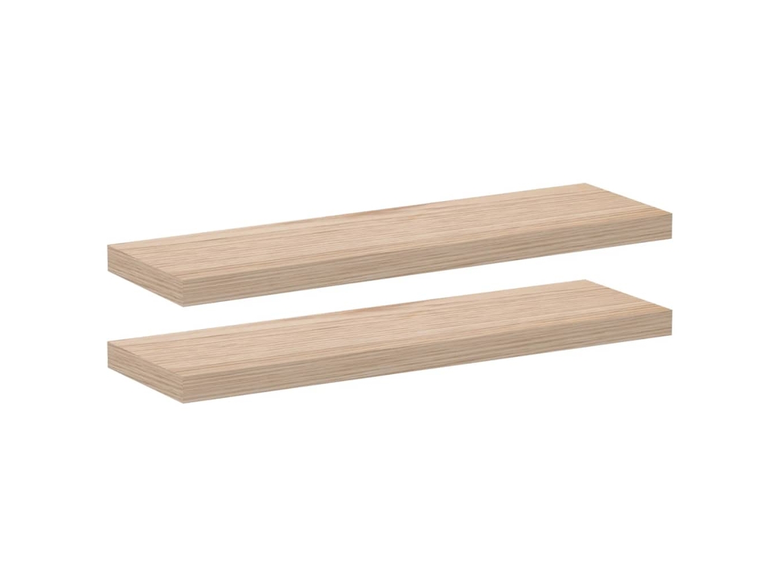 Floating Shelf, Floating Shelves Vidaxl Marrom Madeira Processada (80 X 23.5 X 4 Cm)