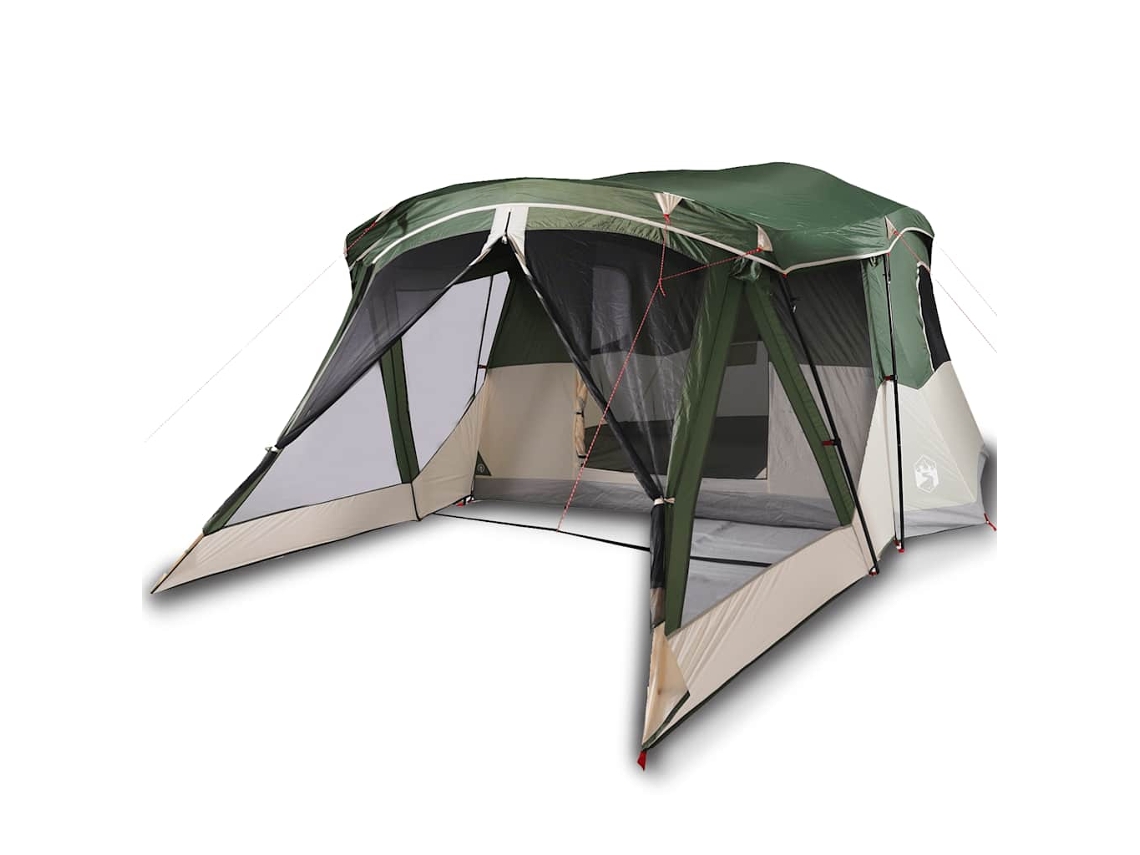 Camping Tent, Camping Tents Vidaxl Verde Poliéster (4 Pessoas)