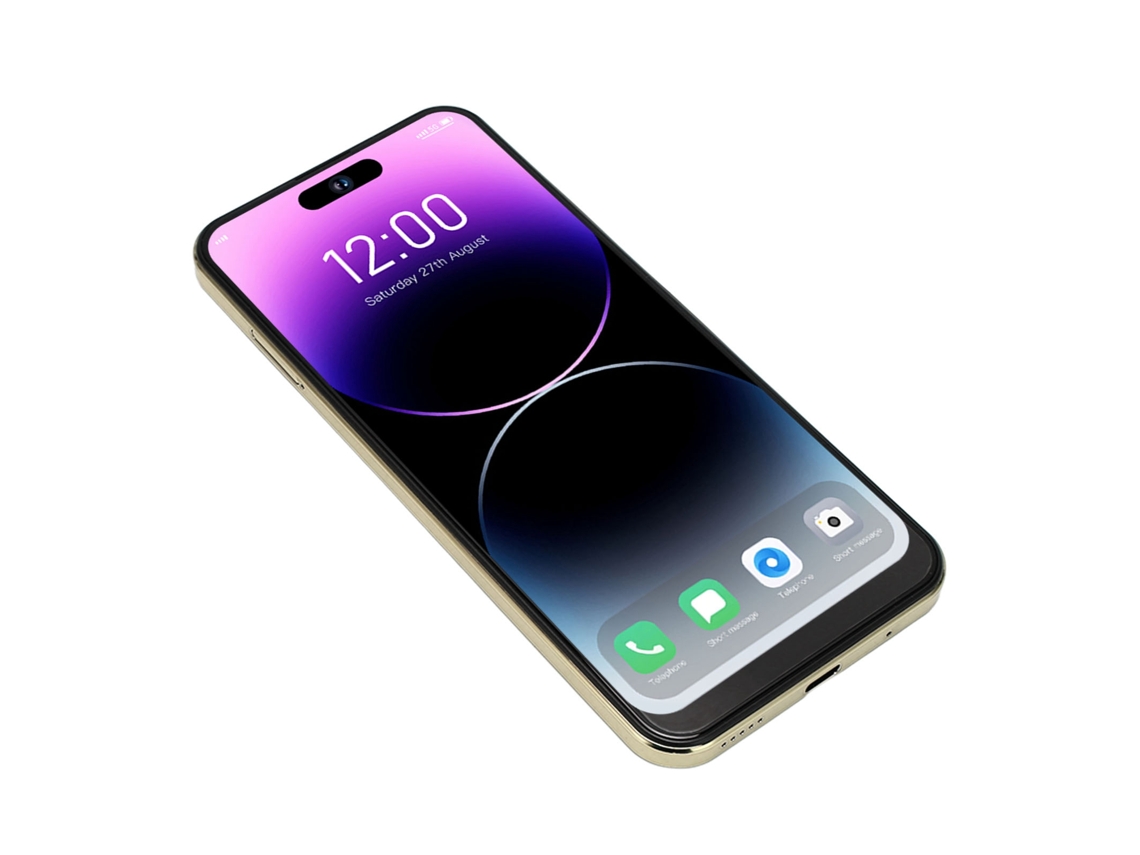 Smartphone Laxiscreed I14 Pro Max 4gb/64gb Com Câmara De Alta Qualidade E Bateria Duradoura